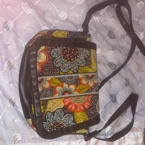 Large flower medium size bag